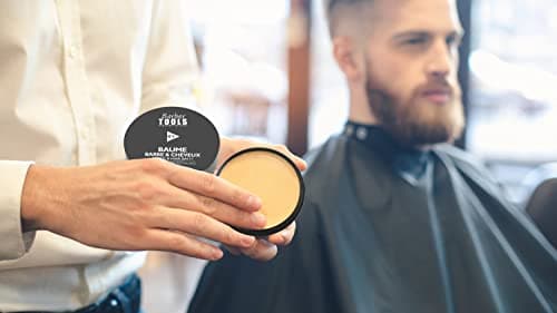 Beard & Hair Balm | No 3 | With 100% Natural Oils – Made in France – Nourishes, Hydrates, Structure, Based on 2 waxes, 2 butters, 5 vegetable oils, 2 essential oils, Vitamin E (80 ml) - Image 7