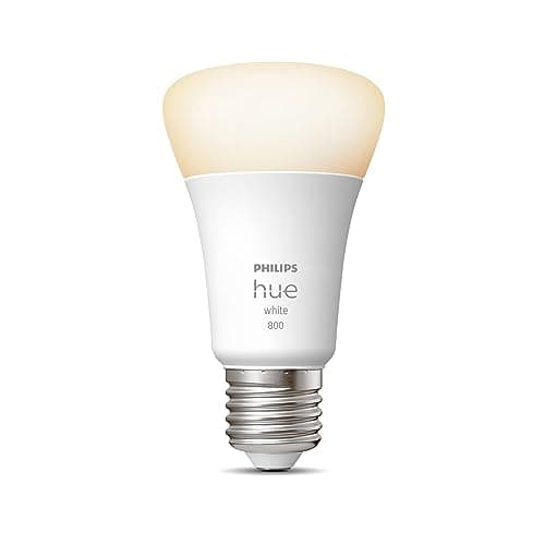 Philips Hue White E27 Smart LED Light Bulb - Control via Alexa, Google Assistant, Apple HomeKit - Custom Atmospheres and Energy Saving - Image 5