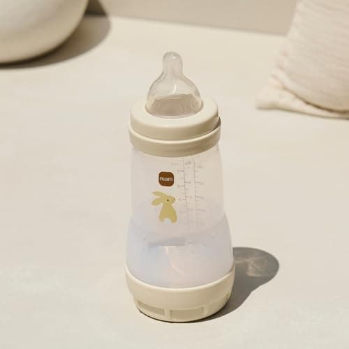 MAM Easy Start/Anti-Colic Bottle 260 ml Lilac + Sand Pack of 2 - Image 5