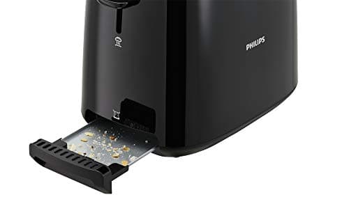 Nespresso De'Longhi Inissia 203549 Coffee Capsule Maker, Plastic, Black & Philips Toaster – 2 Slots, 8 Settings, Pastry Warmer, Defrosting, Raised - Image 8