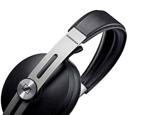 Sennheiser Casque sans fil à réduction de bruit Momentum 3 avec marche/arrêt automatique, fonction de pause et application de contrôle intelligent - Noir - Image 3