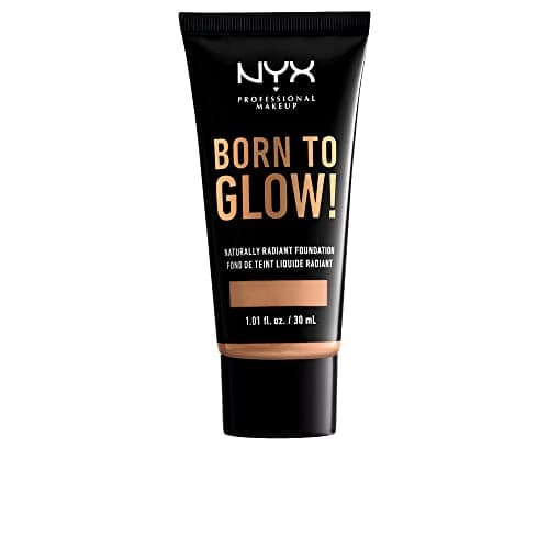 NYX Professional Makeup Born to Glow Radiance Foundation, Radiant Finish, Modular Medium Coverage, Vegan Formula, Shade : Medium Olive - Image 2