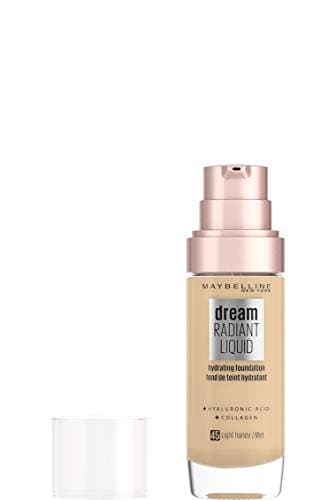 Maybelline New York Dream Radiant Liquid Moisturizing Foundation 12h 45 - Golden Honey - Image 3