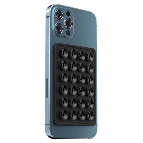 Silicone Suction Cup Cell Phone Holder, Adhesive Back, Strong Grip, Hands Free Stand for Selfies, Mobile Power, Selfies and Videos - Image 3