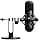 SteelSeries Alias USB Mic for PC 3x Bigger Capsule for Gaming, Streaming and Podcasting Sonar for Streamers Audio Software AI Noise Cancelling Black (Refurbished) - Image 3