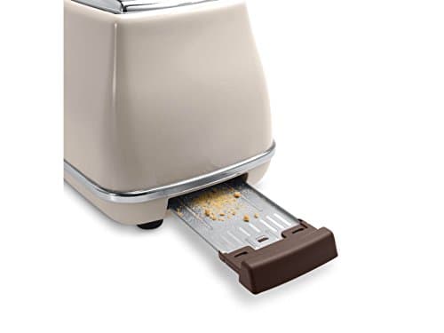 De'Longhi CTOV 2103.BG Grille-pain Icona Vintage (Crème) - Image 5