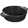 STAUB La Cocotte Cast Iron 3-Piece Round Saucepan Set, Black - Image 4