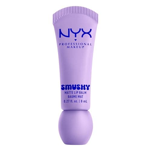 NYX Professional Makeup - Matte Tinted Lip Balm - Formula Enriched with Mochi Rice Powder and Nourishing Ceramides - Scented Shades - Smushy Lip Balm - Shade : Sugar Smush - Image 3