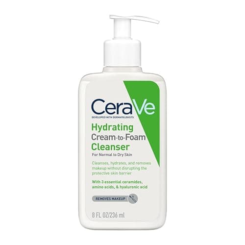 Cerave crème moussante nettoyante hydratante 236ml - Image 2