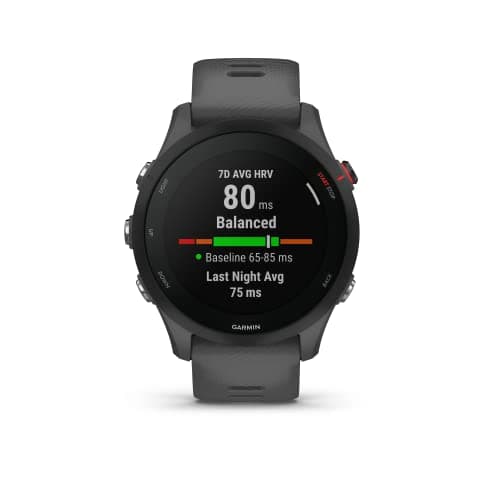 Garmin Forerunner 255 - Running Multisport GPS Smart Watch - Gray - 46mm Case (Refurbished) - Image 4