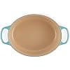 Le Creuset Signature Enamelled Cast Iron Casserole Dish with Lid, 29 cm, Oval, 4.7 L, 4.7 kg, Caribbean Blue, 21178294082430 - Image 4