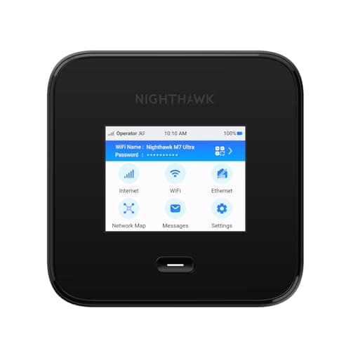 NETGEAR 5G Mobile Nighthawk M7 Pro 5G Router (MR7450), WiFi 7, Unlocked All Operators, Works in 125 Countries, Fast and Secure Connections 5.8Gbps, Battery 13 Hours of Battery Life - Image 2