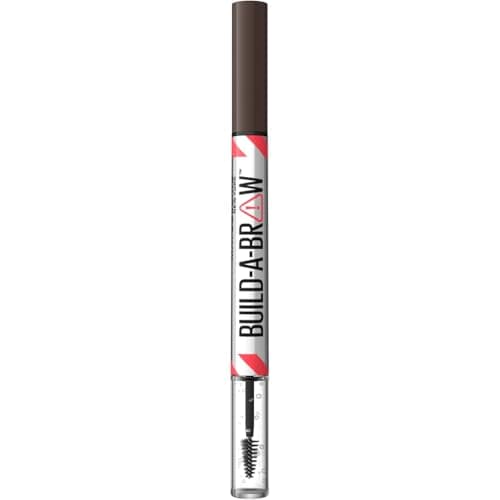Maybelline New York - 2-in-1 Brow Felt & Gel - Double Tip for Filling, Drawing and Fixing Brows - Build a Brow - Shade: Deep Brown (260) - Image 3