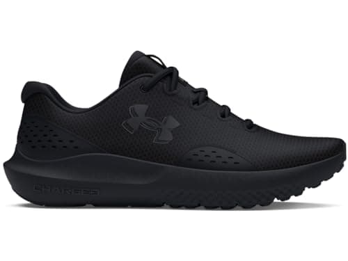 Under Armour UA Charged Surge 4 Chaussures de sport pour hommes, baskets légères et respirantes, noir 46 - Image 2