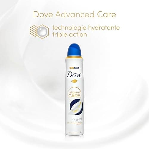 DOVE - Women's Original Advanced Care Deodorant - Antiperspirant Spray - takes care of the underarms daily - 72h protection (6x200ml)​ - Image 5