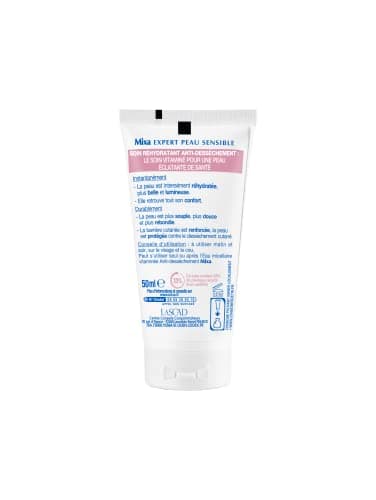 Mixa Expert Peau Sensible - Soin Réhydratant Antidessèchement à l'Extrait d'Avoine + Karité Nutritif - 50 ml - Image 3