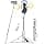 Bluetooth Selfie Stick for iPhone - 2 Rechargeable Lights, More Stable Extendable Travel Tripod up to 114CM with Remote Shutter for Google/Huawei/Xiaomi (White) - Image 3