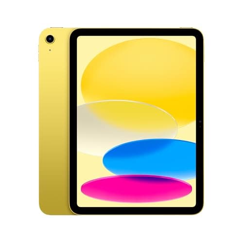 Apple iPad with A16 Chip: 11-inch Liquid Retina Display, 256GB, Wi-Fi 6, 12MP Front/Rear Cameras, Touch ID, One-Day Battery Life - Yellow - Image 3