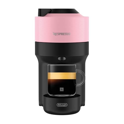 De'Longhi Nespresso Vertuo Pop Coffee Capsule Machine, Centrifusion Technology, 4 Cup Sizes, Set of 12 Capsules Included, Pink (ENV90.P) - Image 6