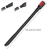 Crevice Tool for Dyson V11 V10 V12 V15 V8 V7 Vacuum Cleaner, Crevice Nozzle Flat Flexible Long Brush Accessory for Dyson - Image 3