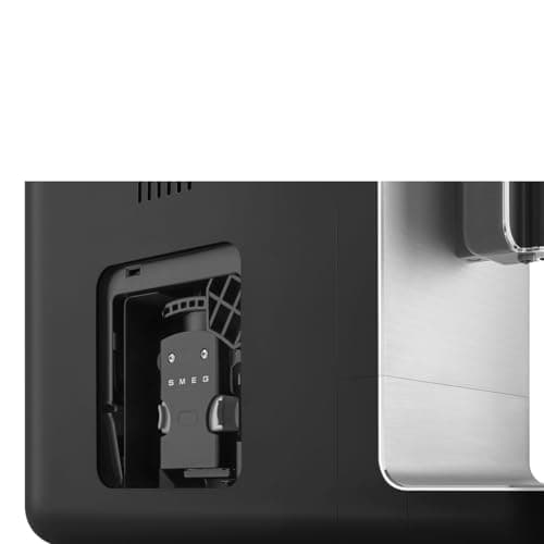 Smeg, BCC11BLMEU Automatic Espresso Coffee Machine, Built-in Grain Grinder, Thermoblock System, 1.4L Water Tank, Removable Catcher, Compact Size, 1350W, Black - Image 8