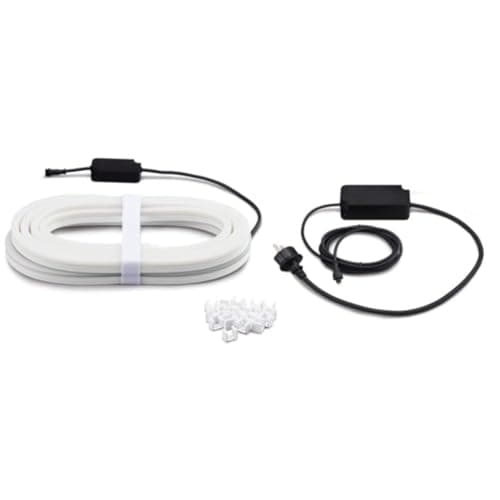 Philips Hue White & Color Ambiance Outdoor Lightstrip 5 m, Outdoor LED Strip Compatible with Alexa, Google Assistant and Apple Homekit, Mouldable Hue LED Strip - Image 5