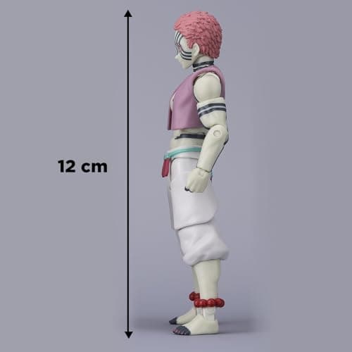 BANDAI - Ultimate Legends HD - Demon Slayer Action Figure 12 cm - Akaza - Officially Licensed Demon Slayer - Akaza Action Figure - Toy for Children 4+ - VE88967 - Image 8