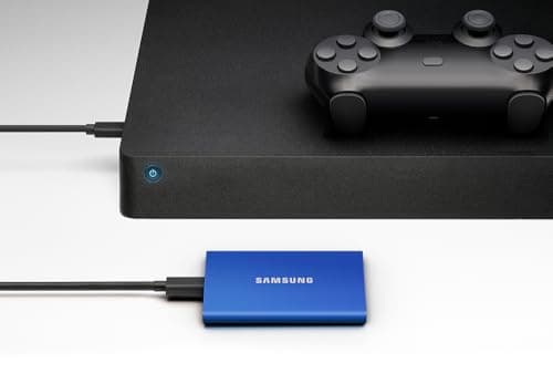 Samsung 2TB T7 External Solid State Drive, Blue, MU-PC2T0H/WW, Read/Write Speed up to 1050 MB/s, Password Security - Image 6