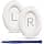 Replacement Ear Pads Earpads for Bose QuietComfort 45 (QC45)/QuietComfort SE (QC SE)/Quiet Comfort Wireless Headphones, Soft Protein Leather and Memory Foam (White) - Image 2