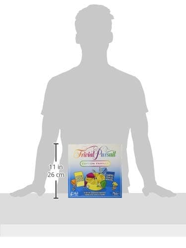 Jeu de Plateau Trivial Pursuit : édition familiale, Jeux-questionnaires pour Adultes et Enfants, Jeux de société familiaux pour Les Enfants, 2 Joueurs ou Plus, dès 8 Ans - Image 8