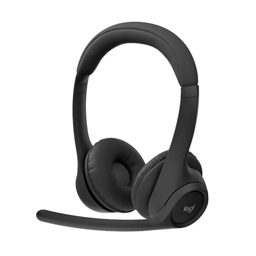 Logitech Zone 300 Casque Bluetooth sans Fil avec Microphone Anti-Parasite, Compatible avec Windows, Mac, Chrome, Linux, iOS, iPadOS, Android - Noir - Image 2