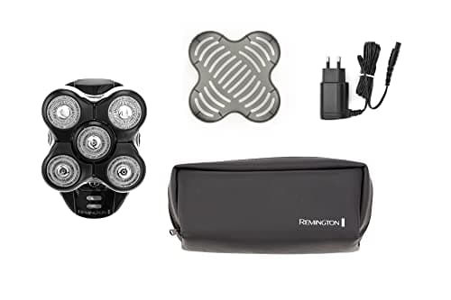 Remington Electric Shaver [Special Shaved/Bald Head] RX5 Ultimate (Ultra Fast & Easy, 5 Flexible Rotating Heads, Accurate Result, Cordless Use 50 Mins, Wet&Dry) XR1501 Trimmer - Image 6