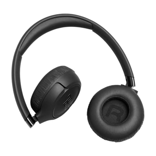 JBL Tune 680 NC Casque Supra-auriculaire sans Fil, autonomie jusqu'à 76 h, Réduction de Bruit Adaptative, Smart Ambient, Google Fast Pair, Microsoft Swift Pair, Noir - Image 6