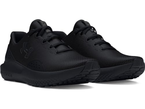 Under Armour UA Charged Surge 4 Chaussures de sport pour hommes, baskets légères et respirantes, noir 46 - Image 4