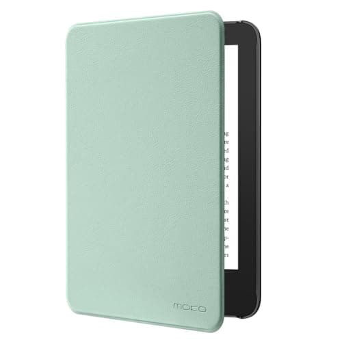 MoKo Case Compatible with 6" Kindle(11th Generation Model 2024/2022) & International Version, Lightweight Case with Auto Wake/Sleep for Kindle 2024/2022 11th Gen e-Reader, Matcha - Image 2