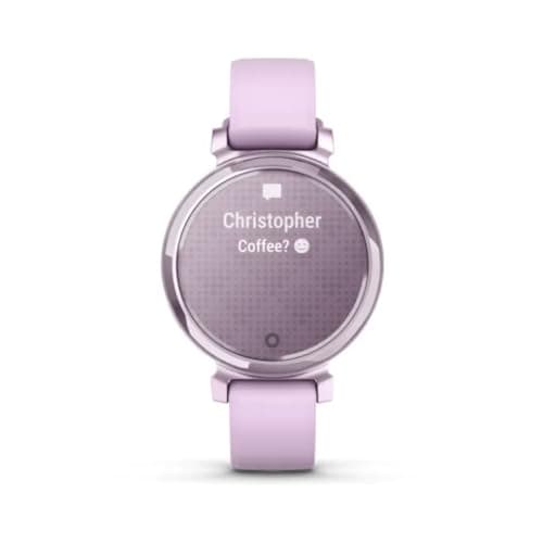 Garmin Lily 2 – Small and Elegant Smart Watch – Cream Gold with Silicone Strap White Coconut - Image 6