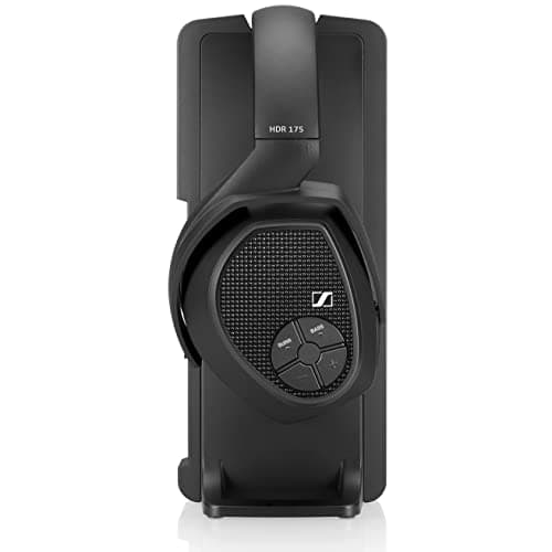 Sennheiser RS 175 – Casque PC Sans Fil RF pour Système TV avec Renforcement des Basses et Mode Son Surround, Compact et Ergonomique, Casques Sans Fil pour TV, Noir - Image 3