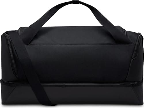 Nike, Academy Team, Football Duffel Bag Black/Black/White - Image 5
