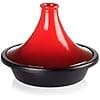 Le Creuset Enamelled Cast Iron Tagine, Round, 27 cm, Cherry, 25138270600422 - Image 2