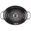 Le Creuset Signature Oval Enamelled Cast Iron Casserole Dish, 31 cm - Flint - Image 3
