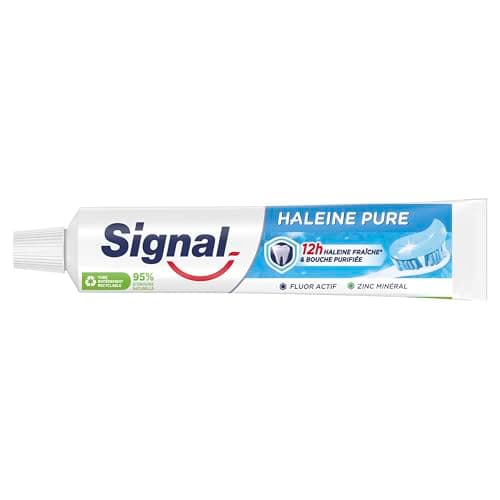 Signal - Pure breath toothpaste - 12h fresh breath - Purified mouth - 95% ingredients of natural origin - 75 ml - Image 4