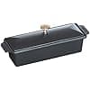STAUB Rectangular Cast Iron Terrine, 30 x 11 cm, Matt Black, Black - Image 3