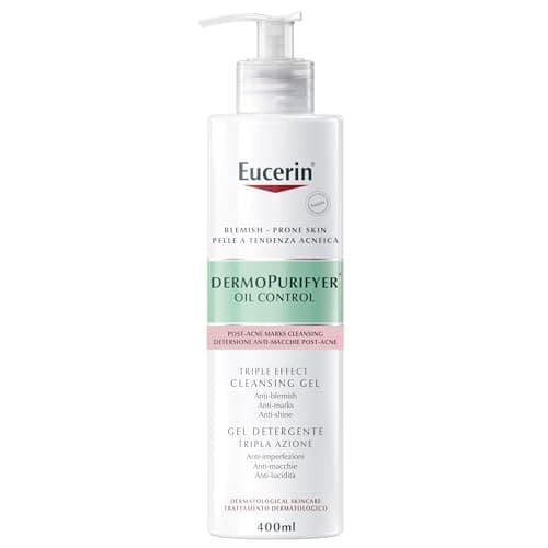 Eucerin DermoPure Triple Effect Reinigungsgel mit Salicylsäure für Gesicht und Körper, 400 ml Gel - Image 2