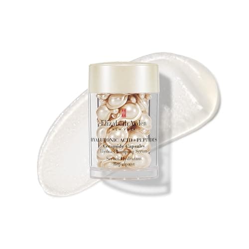 Elizabeth Arden - Hyaluronic Acid Capsules + Peptides and Ceramides, Hydrating and Plumping Serum, Silky and Light Formula for Smoother, More Bounced Skin, for All Skin Types - Image 4