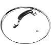 Tempered Glass Lid Compatible with Instant Pot 8 Liter, Universal Electric Pressure Cooker Lid with Heat Resistant Handles - 10" - Image 3