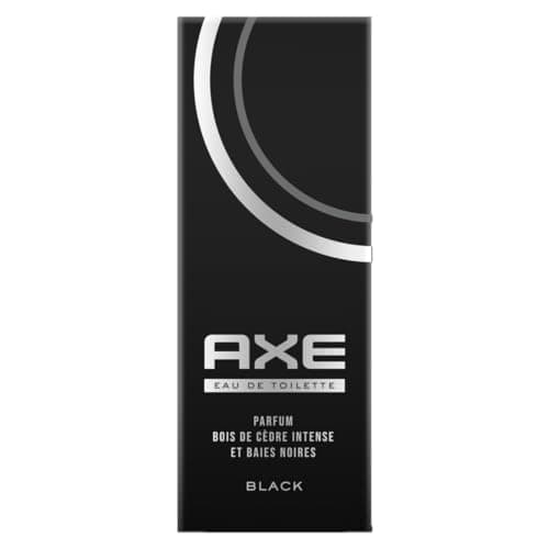 AXE - Eau de toilette Black - Efficacité et fraîcheur 24h - Parfum énergisant au bois de cèdre intense et baies noires - 100ml - Image 3