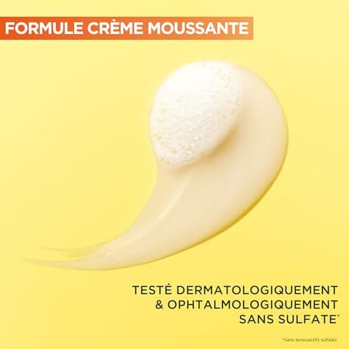 GARNIER Skin Active - Gel Nettoyant Booster D'Éclat - pH Neutre - Démaquille En Douceur, Hydrate & Illumine - Enrichi En Vitamine C & Glycérine - Vegan & Cruelty Free - Tous Types de Peaux - 250 ml - Image 5