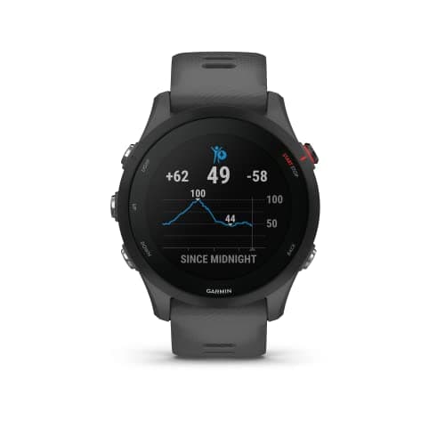 Garmin Forerunner 255 - Running Multisport GPS Smart Watch - Gray - 46mm Case (Refurbished) - Image 6