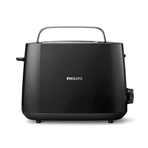 Philips Daily Collection Toaster - 2 Slices, 8 Access Settings. Built-in Bakery Warmer, Compact Design, Auto Shut-Out, Wide Slot, Black (HD2581/90) - Image 2