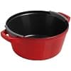 STAUB - STACKABLE COCOTTE 2-PCS PAN SET, Cast Iron Red - Image 5